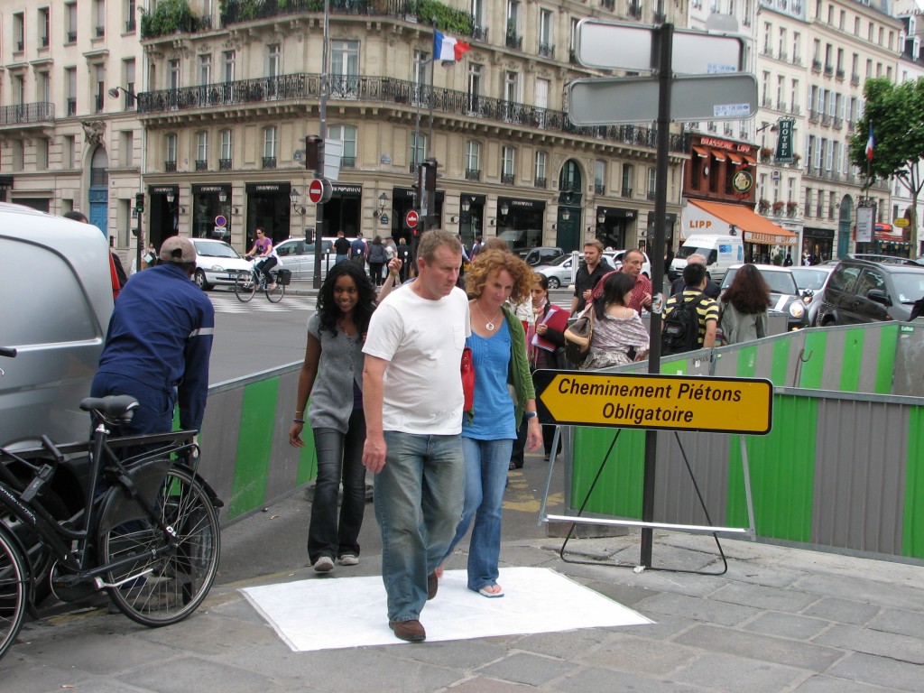 STREET ART CLAUDIO AREZZO DI TRIFILETTI 2009 IMPRINTS PARIS 